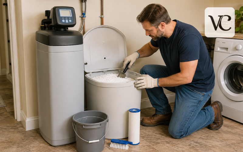 water softener maintenance