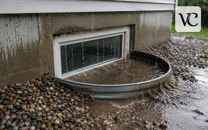 basement windows leaking