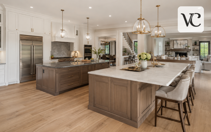 double island kitchen