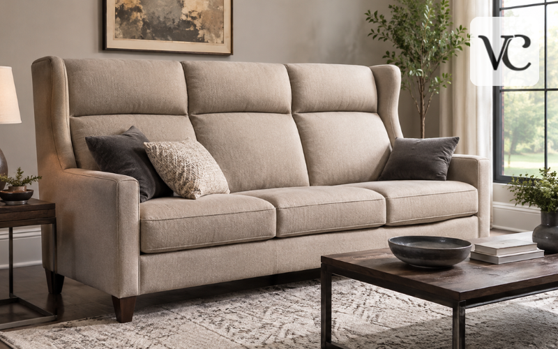 high back sofa