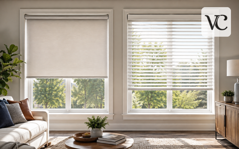 roller blinds vs roller shades