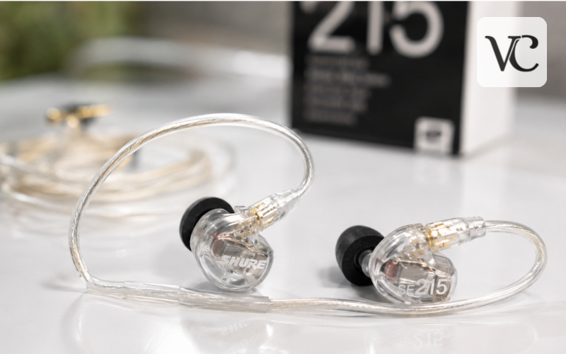 shure se215 clear earphones