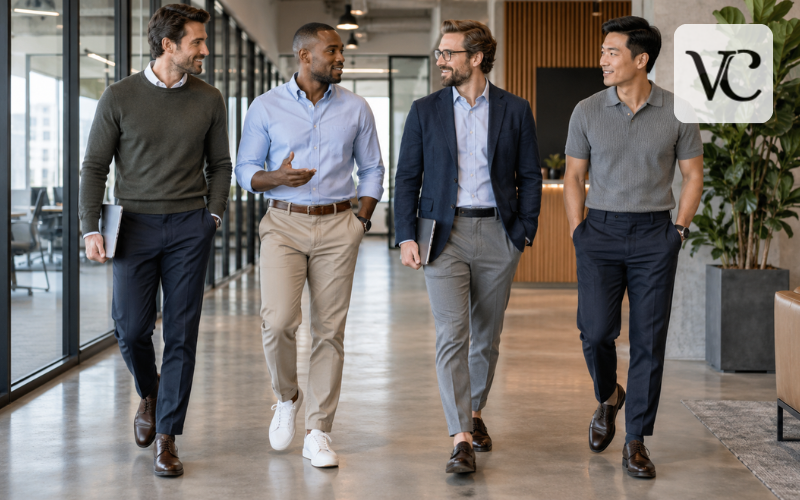 business casual men