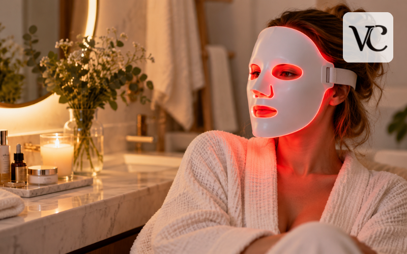 red light therapy mask