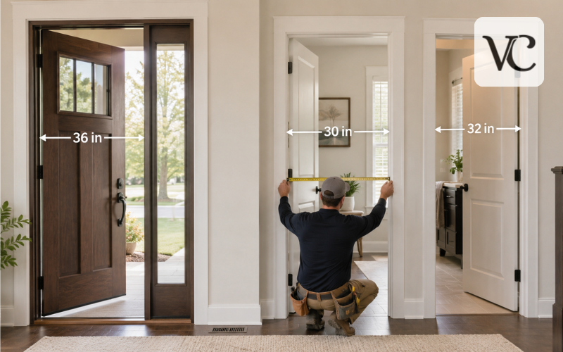 standard door width