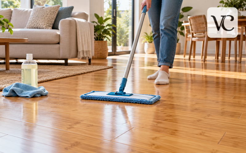 how to clean bamboo flooring