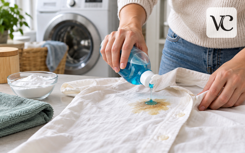 how to remove oil stains from clothes